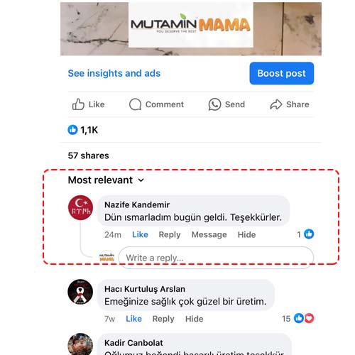 Dün Ismarladım Bugün Geldi Teşekkürler