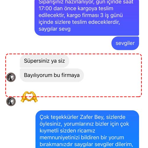 Süpersiniz Ya Siz Bayılıyorum Bu Firmaya