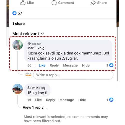 Kızım Çok Sevdi 3pk Aldım Çok Memnunuz