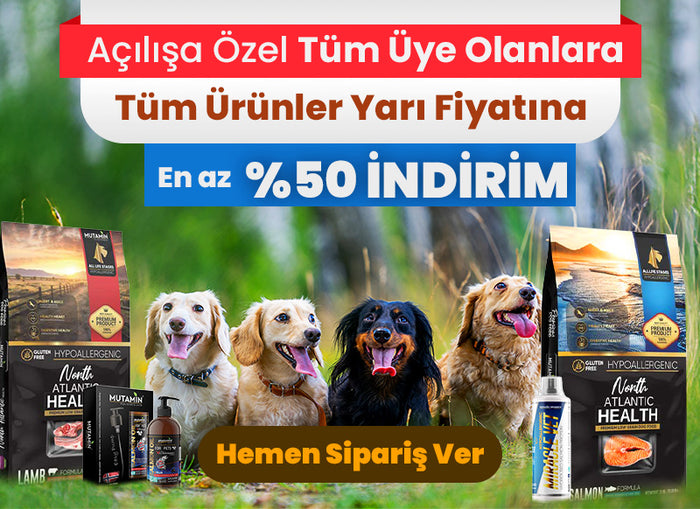 Kedi ve Köpek Mamalarında Dev Mega İndirim