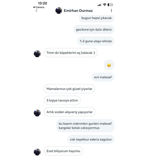 Mamalarınızı Çok Güzel Yiyorlar 3 Kişiye Tavsiye Ettim