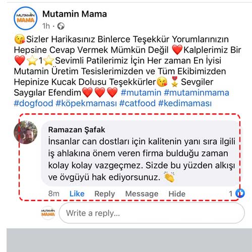 İnsanlar Can Dostları İçin Kalitenin Yanısıra İlgili iş ahlakına Önem veren bir firma bulduğunda kolay kolay vazgeçmez