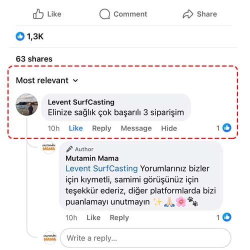 Elinize Sağlık Çok Başarılı 3. Siparişim