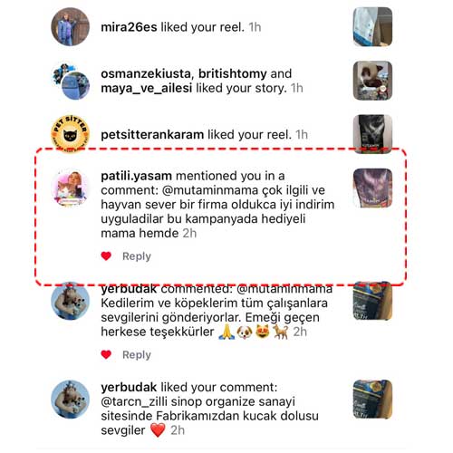 Çok İlgili ve Hayvansever Bir Firma Oldukça İyi İndirim Uyguladılar Hediyeli Mama Hemde