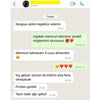 Denemek İçin Alıp Sonradan 4 Çuval Daha Alan Memnun Müşterimizin Bizimle Whatsap dan Yazışması