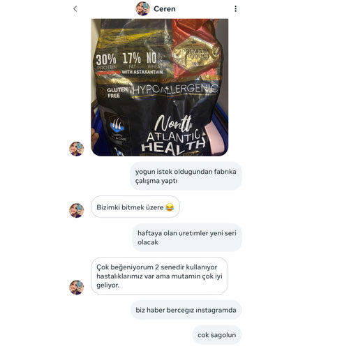 Çok Beğeniyorum 2 Senedir Kullanıyorum Hastalıklarımız Var Ama Mutamin Çok İyi Geliyor