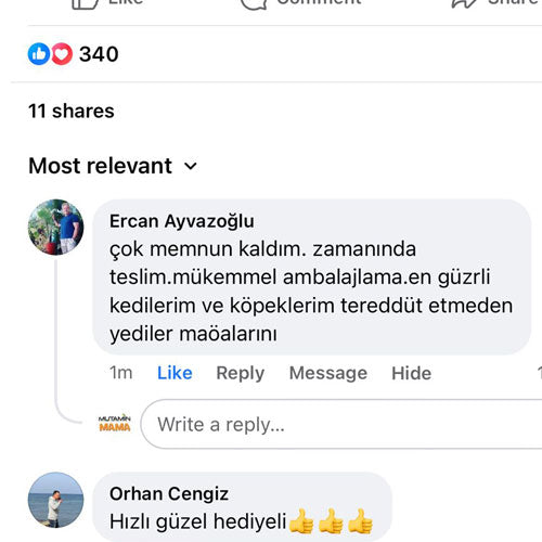En güzeli köpeklerim ve kedilerim tereddüt etmeden yediler :)