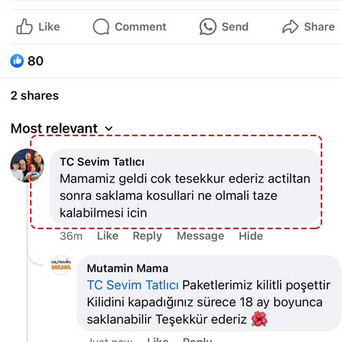 Mamamız Geldi Çok Teşekkür Ederiz Açıldıktan Sonra Saklama Koşulları Nedir?