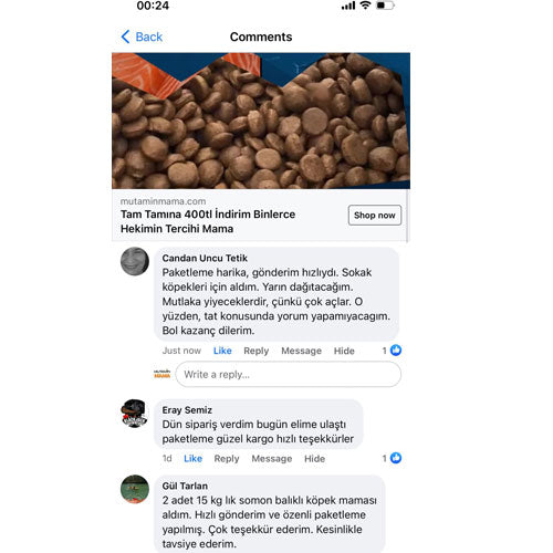 Paketleme Harika Gönderim Hızlı Candan Hanımın Yorumu
