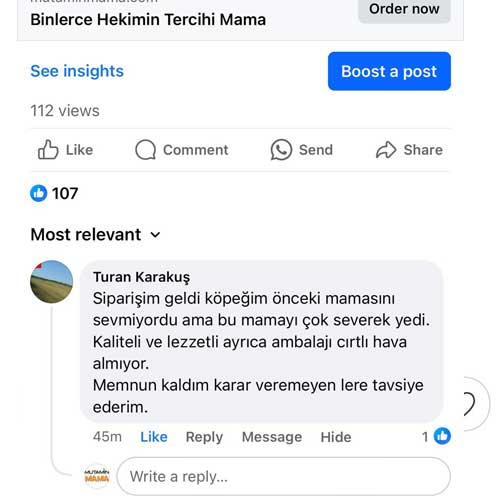 Köpeğim Önceki Mamasını Sevmiyordu Ama Bu Mamayı Çok Severek Yedi