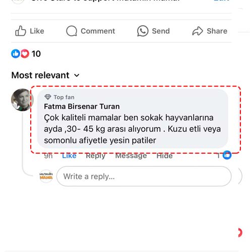 Çok Kaliteli Mamalar Ben Sokak Hayvanlarına Ayda 30-45kg alıyorum Somonlu ve Kuzu Etli Afiyetle Yesinler