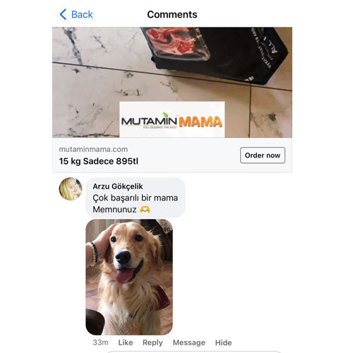 Çok Başarılı Bir Mama Memnunuz