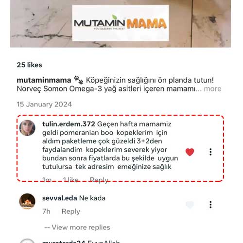 Geçen Hafta Mamalarımız Pomerian Boo Köpeklerim İçin Aldım Severek Yiyorlar Emeğinize Sağlık