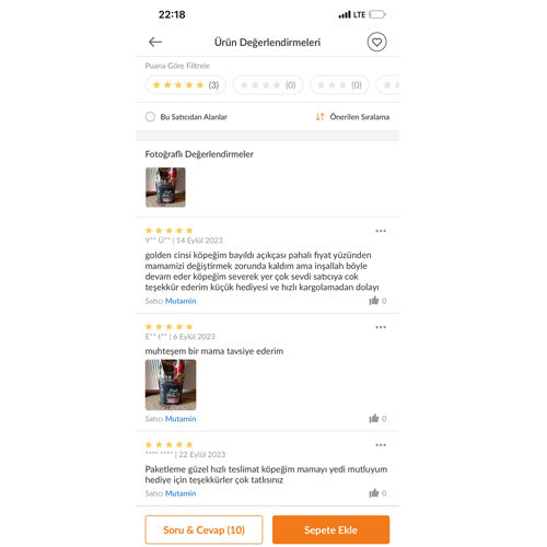 Pazaryerlerinden Muhteşem Yorumlarımız