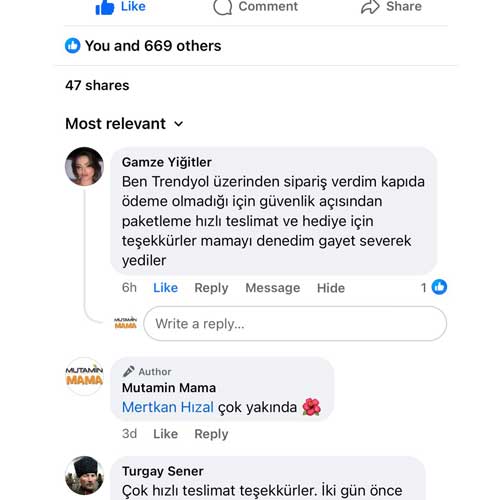 Mamayı Denedim Gayet Severek Yediler-Gamze Hanımın yorumu