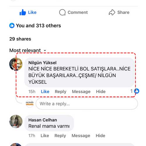Nice Nice Bereketli Bol Satışlara Nice Büyük Başarılara Çeşme Nilgün Yüksel
