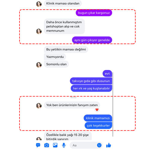 Daha önce kullanmıştım petshoptan alıp ve çok memnunum